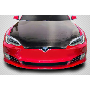 2016.5-2021.5 Tesla Model S Carbon Creations DriTech OEM Look Hood - 1 Piece - image 1