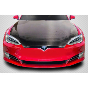 2016.5-2021.5 Tesla Model S DriTech OEM Look Hood - 1 Piece - image 1