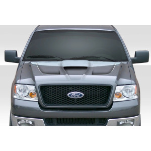 2004-2008 Ford F-150 / 2006-2008 Lincoln Mark LT Duraflex Shark Hood - 1 Piece - image 1