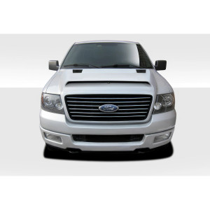 2004-2008 Ford F-150 / 2006-2008 Lincoln Mark LT Duraflex Super Snake Look Hood - 1 Piece - image 1