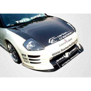 Universal Middle Splitter Front Lip Under Spoiler Air Dam - 1 Piece - image 1