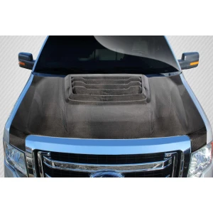 2009-2014 Ford F150 Raptor Look Carbon Fiber Hood - image 1