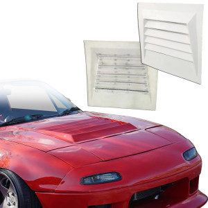 FRP DMA Squared Hood Scoop > - > Universal - image 1