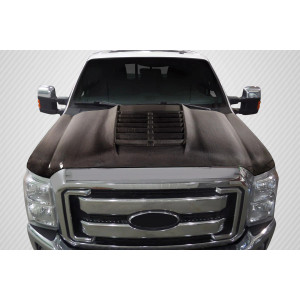 2011-2016 Ford Super Duty F250 F350 F450 GT500 V2 Hood - 1 Piece - image 1