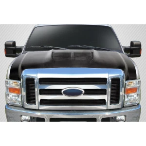 2008-2010 Ford Super Duty GT500 V2 Carbon Fiber Hood - image 1