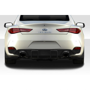 2017-2022 Infiniti Q60 J Spec Rear Diffuser - 3 Piece - image 1