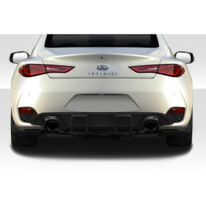 2017-2022 Infiniti Q60 Duraflex J Spec Rear Diffuser - 3 Piece - image 1