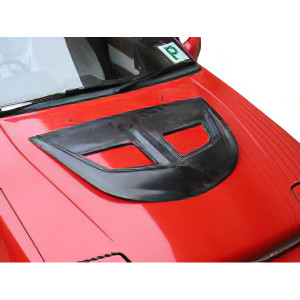 _ FRP EVO6 Hood Scoop > - - image 1