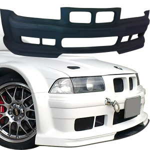 VSaero FRP RIEG DTM Wide Body Front Bumper > BMW 318i 325i (E36) 1992-1998 > 2dr Coupe - image 1