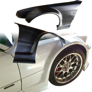 VSaero FRP RIEG DTM Wide Body Fenders (front) 50mm > BMW 318i 325i (E36) 1992-1998 > 2dr Coupe - image 1