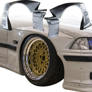VSaero FRP TKYO Wide Body Fender Flares (front) 4pc 50mm > BMW 318i 325i (E36) 1992-1998 > 2dr Coupe - image 1
