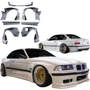 FRP TKYO Wide Body Kit 11pc > BMW 318i 325i (E36) 1992-1998 > 2dr Coupe - image 1