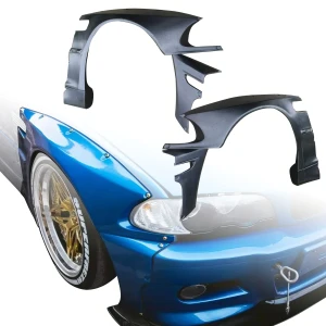 FRP TKYO Wide Body Fender Flares (front) 4pc 20mm > BMW 325Ci 330Ci (E46) 1999-2001 > 2dr Coupe - image 1
