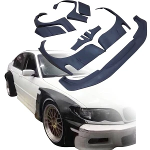 FRP TKYO V2 Wide Body Kit > BMW 325i 330i (E46) 2002-2005 > 4dr Sedan - image 1