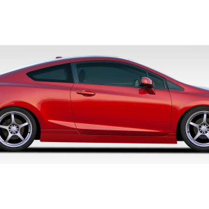 2012-2015 Honda Civic 2DR Bisimoto Edition Side Skirts Rocker Panels - 2 Piece - image 1