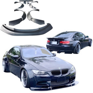 VSaero FRP LBPE Wide Body Kit w Wing for BMW M3 (E92) 2008-2013 > 2dr - image 1 VSaero FRP LBPE Wide Body Kit w Wing for BMW M3 (E92) 2008-2013 > 2dr - image 1