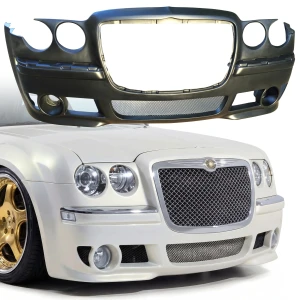 FRP BOME Front Bumper 1pc > Chrysler 300C 2005-2010 - image 1