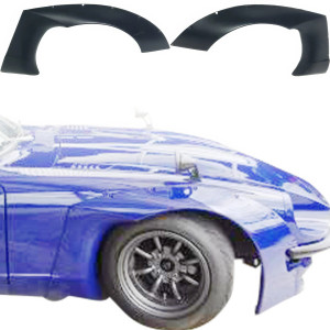 VSaero FRP TKYO Wide Body Fender Flares (front) 2pc 60mm > Datsun 240Z (S30) 1970-1973 > 2/4 Seater - image 1