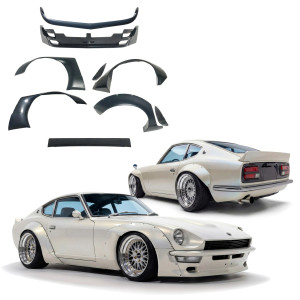 FRP TKYO Wide Body Kit w Wing > Datsun 240Z (S30) 1970-1973 > 2 Seater - image 1