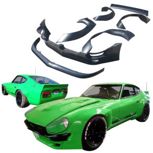 VSaero FRP TKYO Wide Body Kit w Wing > Datsun 260Z (S30) 1974-1974 > 2 Seater - image 1