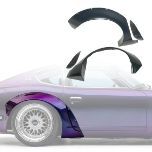 FRP TKYO Wide Body Fender Flares (rear) 4pc 100mm > Datsun 280Z (S30) 1975-1978 > 2 Seater - image 1