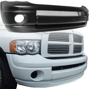 FRP RT Rumble Style Front Bumper 1pc > Dodge Ram 1500 2002-2005 - image 1