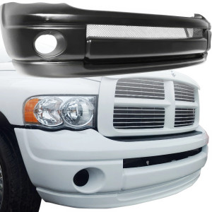 VSaero FRP RT Rumble Style Front Bumper 1pc for Dodge Ram 1500 2002-2005 - image 1 VSaero FRP RT Rumble Style Front Bumper 1pc for Dodge Ram 1500 2002-2005 - image 1