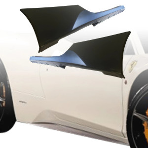 VSaero FRP OER Side Skirts for Ferrari 458 Italia / Spider 2010-2013 - image 1 VSaero FRP OER Side Skirts for Ferrari 458 Italia / Spider 2010-2013 - image 1