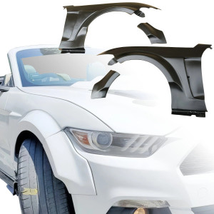 FRP KTOT Wide Body Fenders (front) > Ford Mustang 2015-2017 - image 1