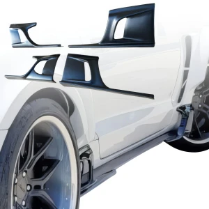 FRP KTOT Side Skirt Lower Splitters > Ford Mustang 2015-2020 - image 1