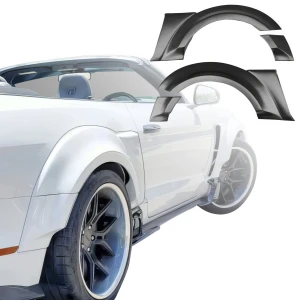 FRP KTOT Wide Body Fender Flares (rear) > Ford Mustang 2015-2020 - image 1