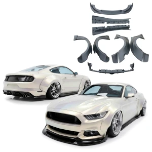 FRP RBOT Wide Body Kit > Ford Mustang 2015-2017 - image 1