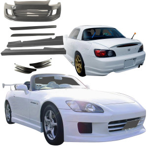 FRP GSPO Body Kit 7pc > Honda S2000 AP1 2000-2003 - image 1