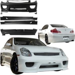 FRP GAIL Body Kit 4pc > Infiniti G35 Sedan 2003-2004 > 4dr Sedan - image 1