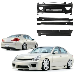 FRP GAIL Body Kit 4pc > Infiniti G35 Sedan 2003-2004 > 4dr Sedan - image 1