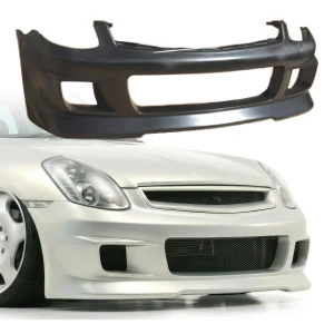 FRP TRUS Front Bumper > Infiniti G35 Sedan 2003-2004 > 4dr Sedan - image 1