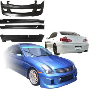 FRP TRUS Body Kit 4pc > Infiniti G35 Sedan 2003-2004 > 4dr Sedan - image 1