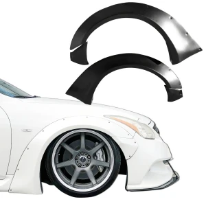FRP LBPE Wide Body Fender Flares (front) 4pc > Infiniti G37 Coupe 2008-2015 > 2dr Coupe - image 1