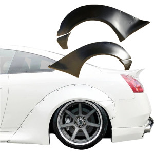 FRP LBPE Wide Body Fender Flares (rear) 4pc > Infiniti G37 Coupe 2008-2015 > 2dr Coupe - image 1