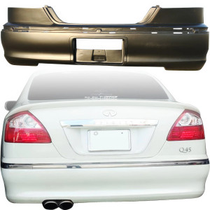 FRP JPRO Rear Bumper > Infiniti Q45 F50 Cima President 2002-2004 - image 1