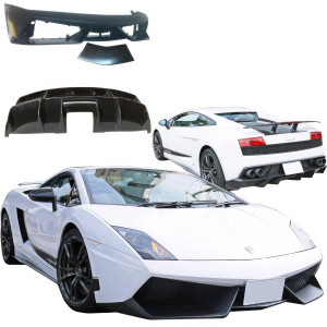 VSaero FRP LP540 LP550 SL Body Kit 3pc for Lamborghini Gallardo 2009-2013 - image 1 VSaero FRP LP540 LP550 SL Body Kit 3pc for Lamborghini Gallardo 2009-2013 - image 1