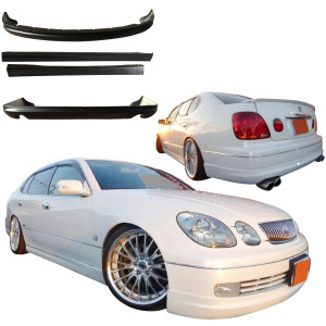 VSaero FRP WAL EXEC Body Kit 4pc > Lexus GS300 1998-2002 - image 1
