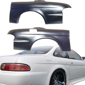 FRP VERT RIG Wide Body Fenders (rear) 50mm > Lexus SC300 1992-2000 - image 1