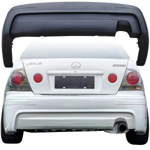 VSaero FRP HKES Rear Bumper > Lexus IS300 SXE10 2000-2005 - image 1