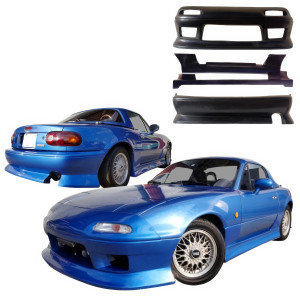 VSaero FRP DUC Body Kit 4pc > Mazda Miata MX-5 (NA) 1990-1997 - image 1