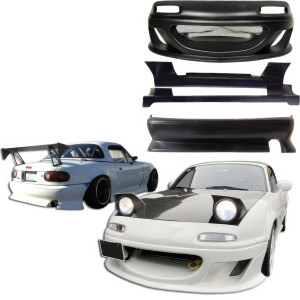 VSaero FRP STRA vB Body Kit 4pc > Mazda Miata MX-5 (NA) 1990-1997 - image 1