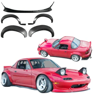 FRP TKYO Wide Body Kit 5pc > Mazda Miata (NA) 1990-1997 - image 1