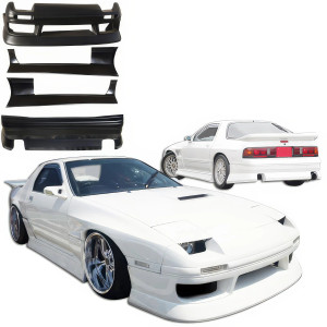 VSaero FRP BSPO v1 Body Kit 4pc > Mazda RX-7 (FC3S) 1986-1992 - image 1