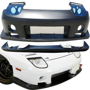 VSaero FRP RAME FC2000 Front Bumper w TDES Lip > Mazda RX-7 (FC3S) 1986-1992 - image 1