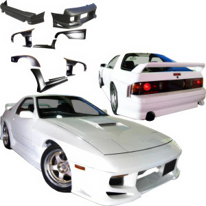 VSaero FRP RMAG Wide Body Kit 8pc > Mazda RX-7 (FC3S) 1986-1992 - image 1